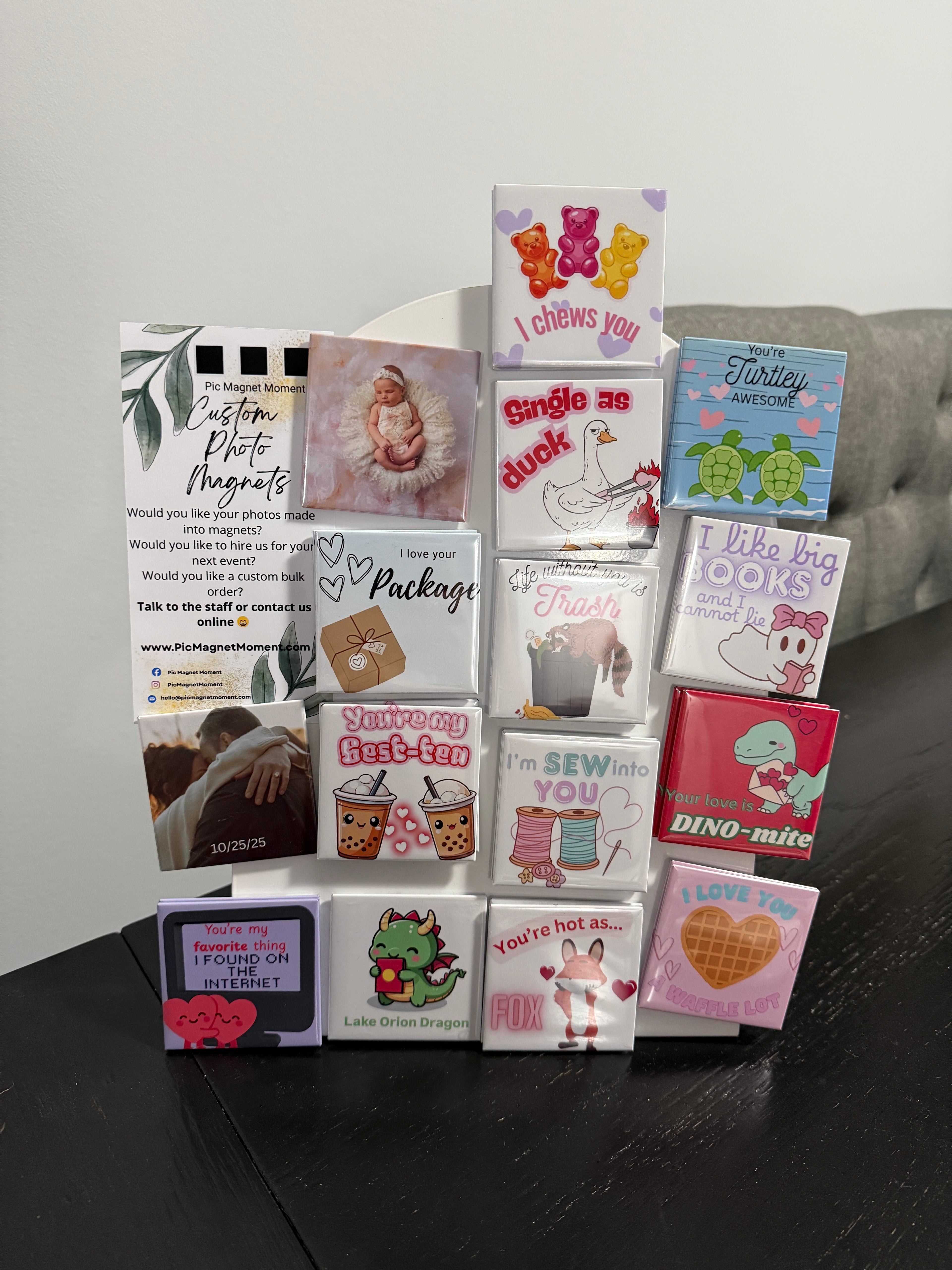 Valentine’s Magnet 1 (2.5” x 2.5” individual print)