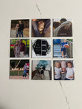 Custom Photo Magnets - Set of 9 (2.5" x 2.5" Individual Prints)